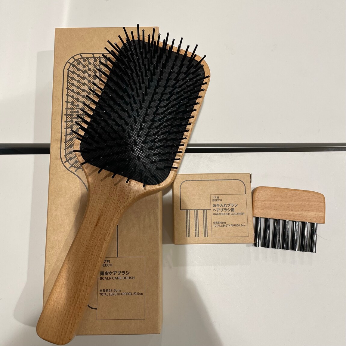 無印良品500 マルシェ池田】髪のケア・普段使いに最適なブラシ｜ 無印良品